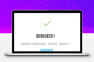 RIPRO主题美化-网站实现复制内容弹出提示框 WordPress美化