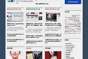 wordpress cms主题:FOCUS 1.0.5汉化版WP主题