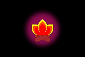 CSS3燃烧的火焰火花动画特效