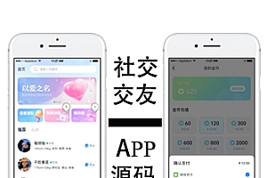 社交聊天约会APP同城交友/互动社区/交友/聊天室/社交商城/社群/短视频/即时通讯