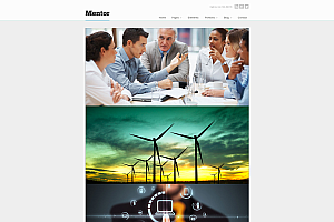 国外一款适合做企业网站的HTML5模板(H34)