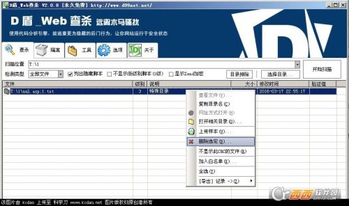 D盾web查杀【网站源码后门查杀】v2.1.4.4-果核网