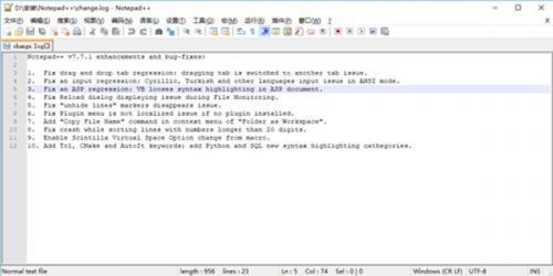 Notepad++  6.9 官方中文版-果核网