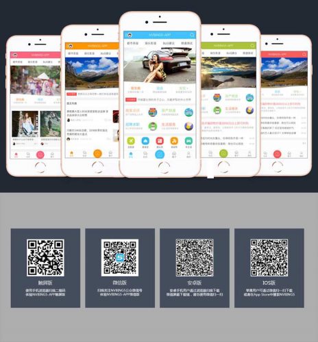 Discuz模板 NVBING5-APP手机版S2.6百变zhikai_n5app GBK UTF8-果核网