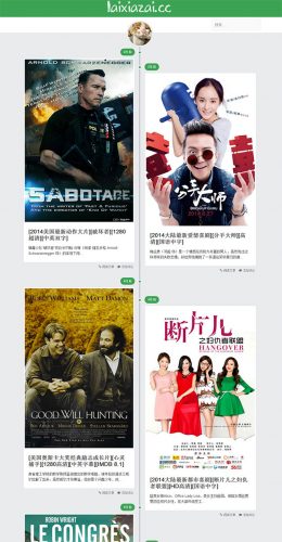 wordpress图片主题:汉化版时间轴Scopic主题-果核网