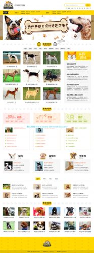 帝国CMS内核仿《小可爱宠物网》宠物资讯平台网站源码完整版+火车头采集+手机版-果核网