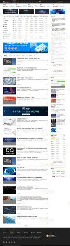 帝国CMS7.5仿《BTC123》区块链门户网站源码 带采集-果核网