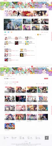 Miko二次元动漫视频网站源码 视频播放带仿哔哩哔哩视频字幕弹幕网站源码-果核网