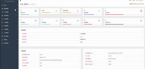 PHP企业授权管理系统网站源码-果核网