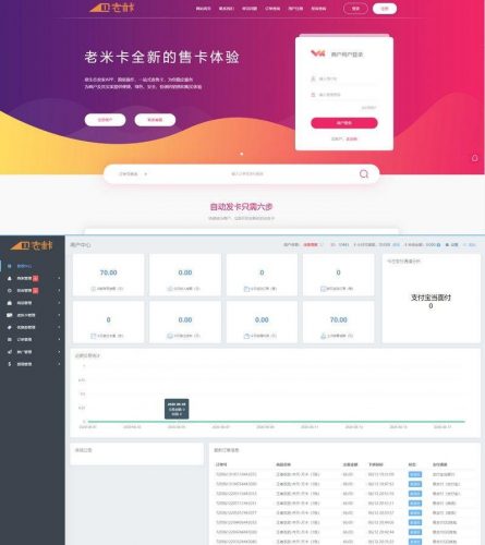 【2次开发版】全网首发老米卡二开API代销系统开源+知宇发卡系统内核-果核网