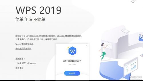 WPS Office 2019 v11.8.2.8053 政府专业版-果核网
