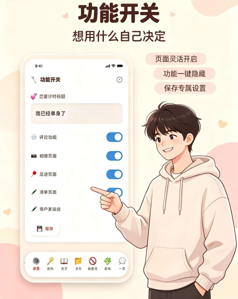 图片[3]-情侣小窝/情侣记录网站源码 全开源-果核网