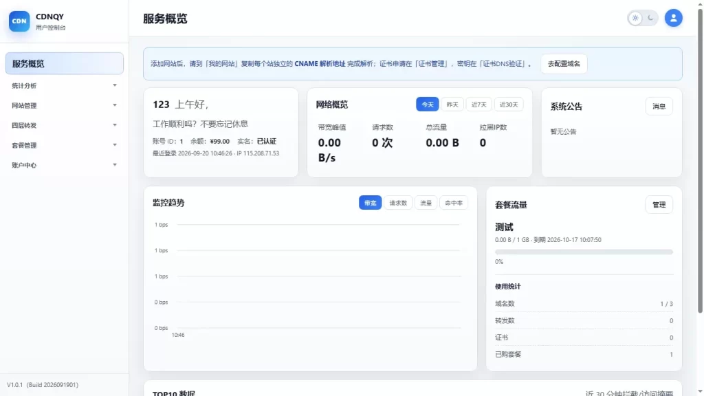 图片[4]-全新CDNQY系统源码/PHP版CDN系统源码-果核网